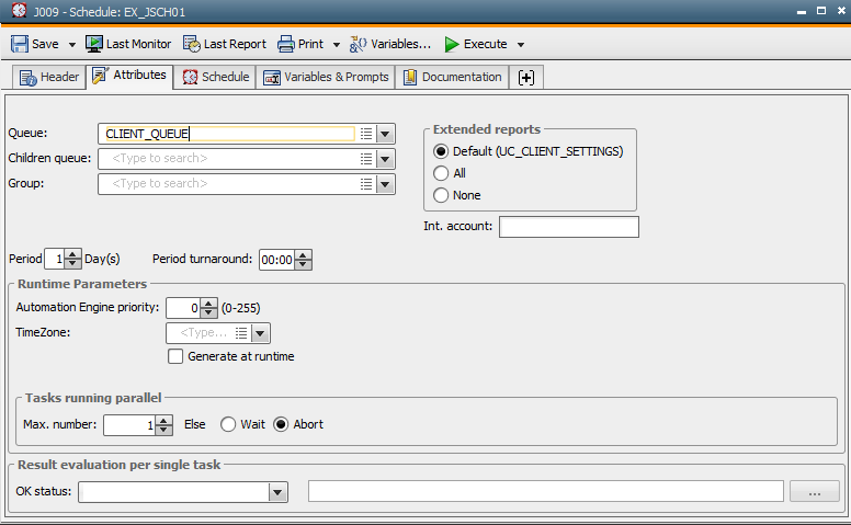 Automated task scheduling